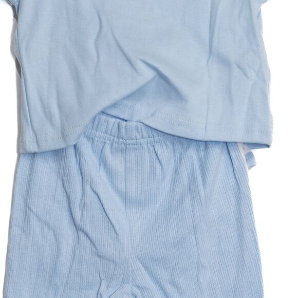 Teddy Room Size 6/9M Infant Lil Champ Blue 3-Piece Outfit Set - Picture 7 of 8